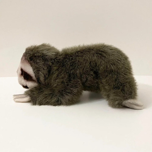 Demdaco Creeping Small Sloth Plush Stuffed Animal 9 Inch Long - Picture 3 of 15